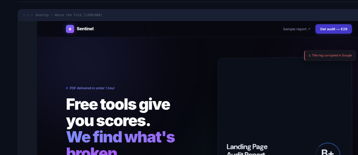 Desktop and mobile screenshots side by side